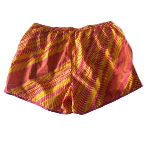 Champion Orange and Pink Track Athletic Lined Running Shorts women’s size Large - Picture 5 of 5